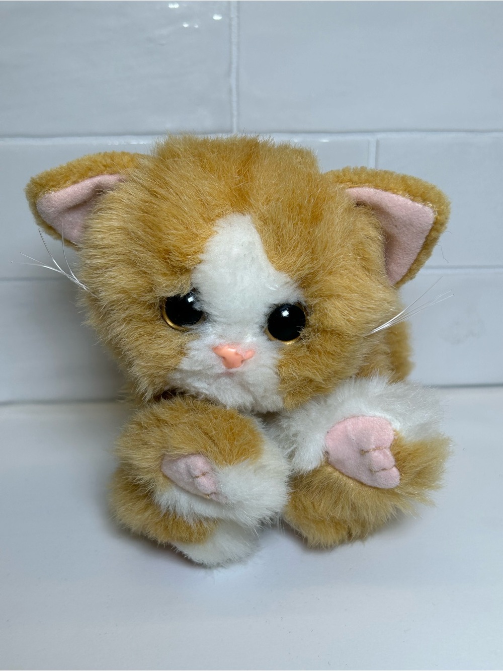 Vintage 90s Tyco Kitty Kitty Kittens Plush Hot Pink Bow Variety